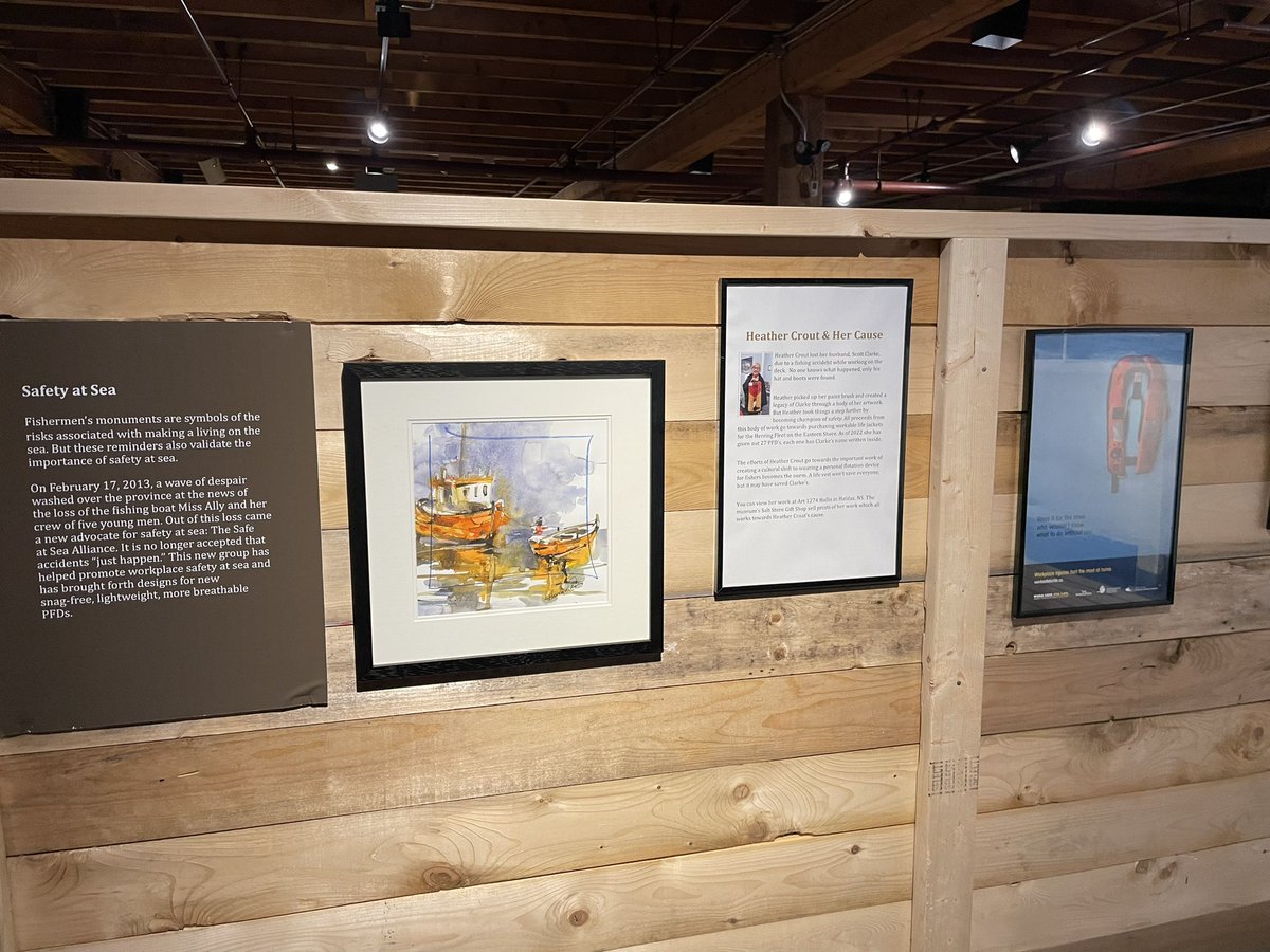 Our team had the pleasure of attending the grand opening of the new Safe at Sea exhibit <a href="/FisheriesMuseum/">Fisheries Museum</a> which even features our videos playing on loop, our PFD poster &amp; more! A great exhibit showcasing the progress made over the years but also highlighting many tragic losses.