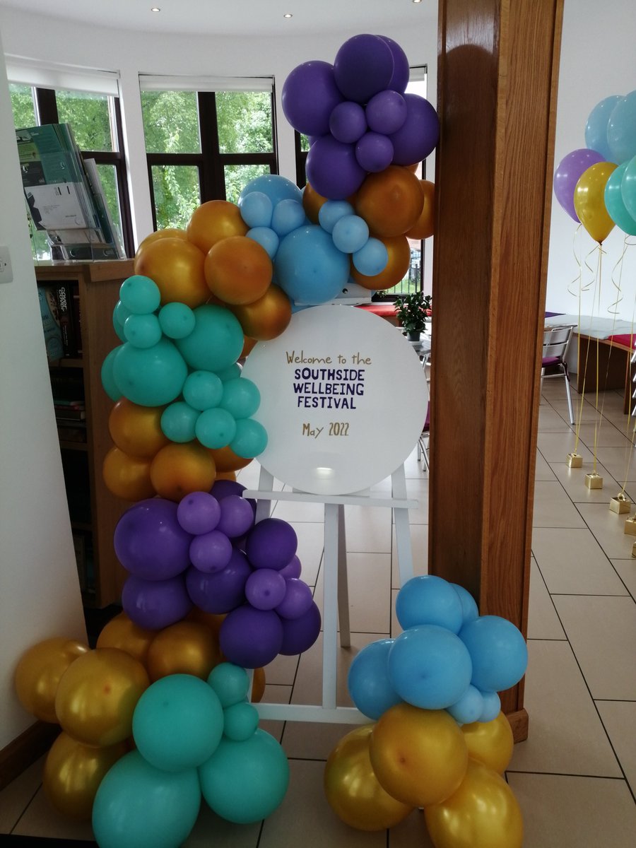 SsWellbeingFest's tweet photo. We're almost ready for our Wellbeing Fair this evening! 7pm. #keepitsouth, @weeretreat, @finns_place, https://t.co/nJvHXenYea https://t.co/P5tvUgXKI6