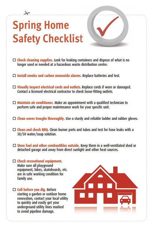 STCFireServices's tweet photo. Are you going to be doing some spring cleanup around your residence this weekend? Check out this list for some great ideas for that spring family safety check. #Springsafety @St_Catharines @STCFireServices https://t.co/CN13qqNhBp