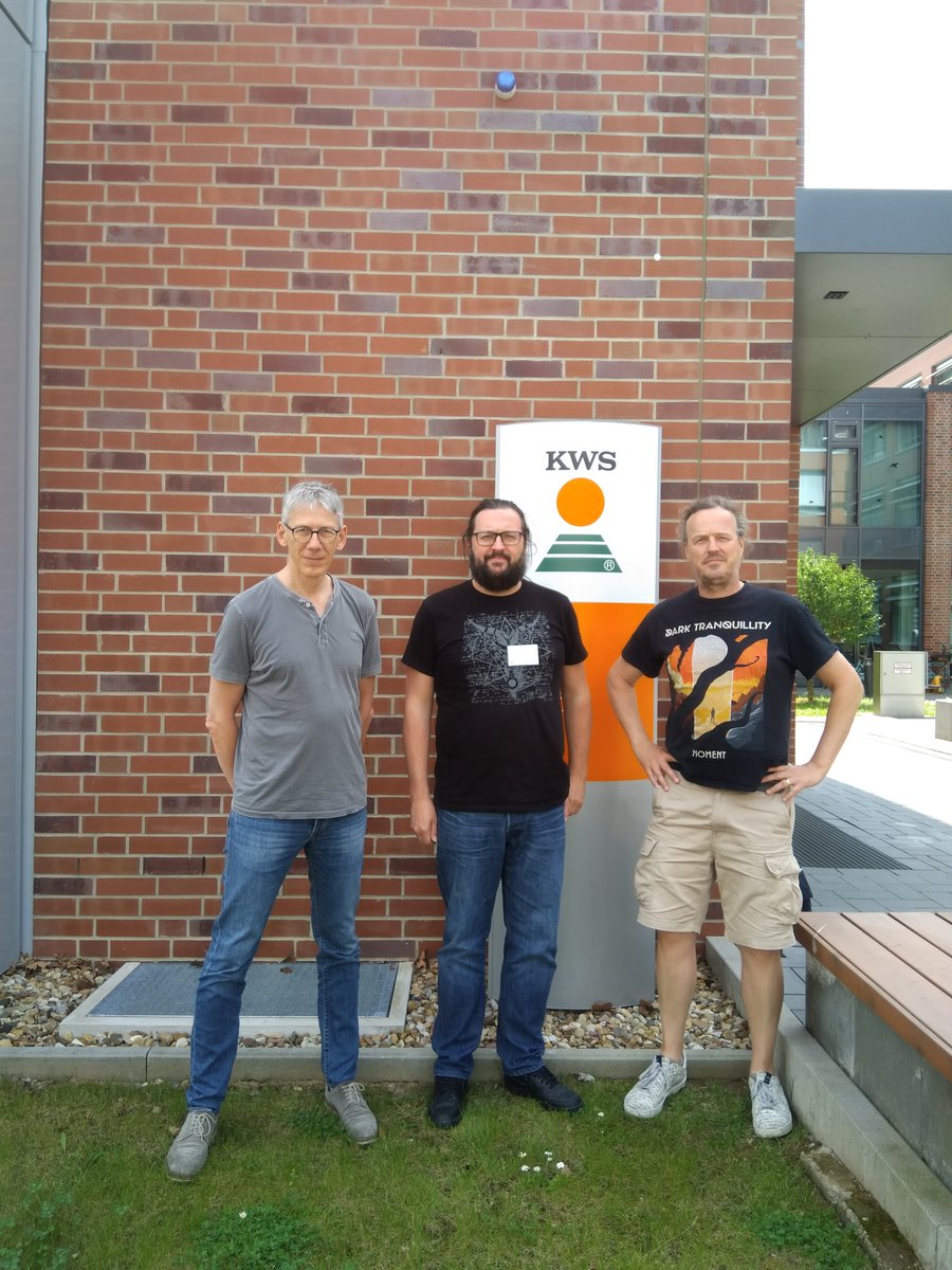 PlantRos's tweet photo. Project Meeting at KWS. Thanks to Frank and Wolfgang for hosting us and the great discussions on our sugarbeet Project. https://t.co/rjQG9J2lry