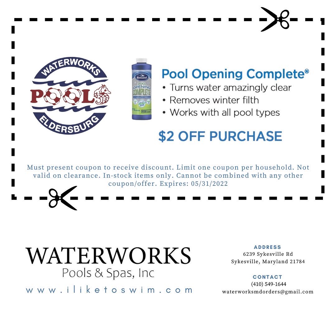 Waterworks Pools & Spas, Inc (@WaterworksMD) / Twitter