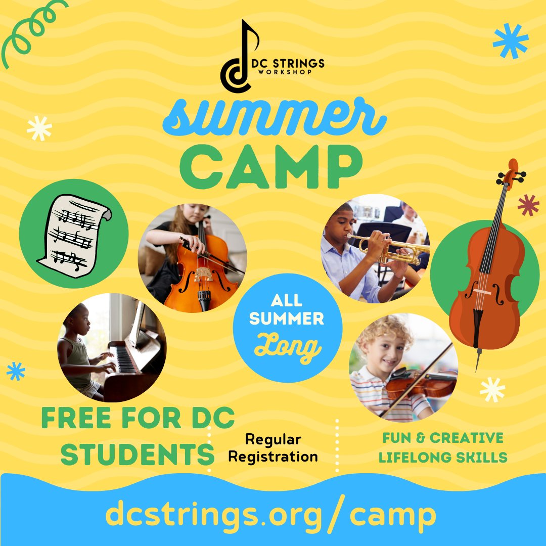 strings_dc's tweet photo. Apply for our free children's summer camp.
#dcstrings #concert #music #musician #musiclove #musicians #musicianslife #stringlife #healingthroughmusic #WashingtonDC #washingtondcevents https://t.co/XvfcvcEJv6