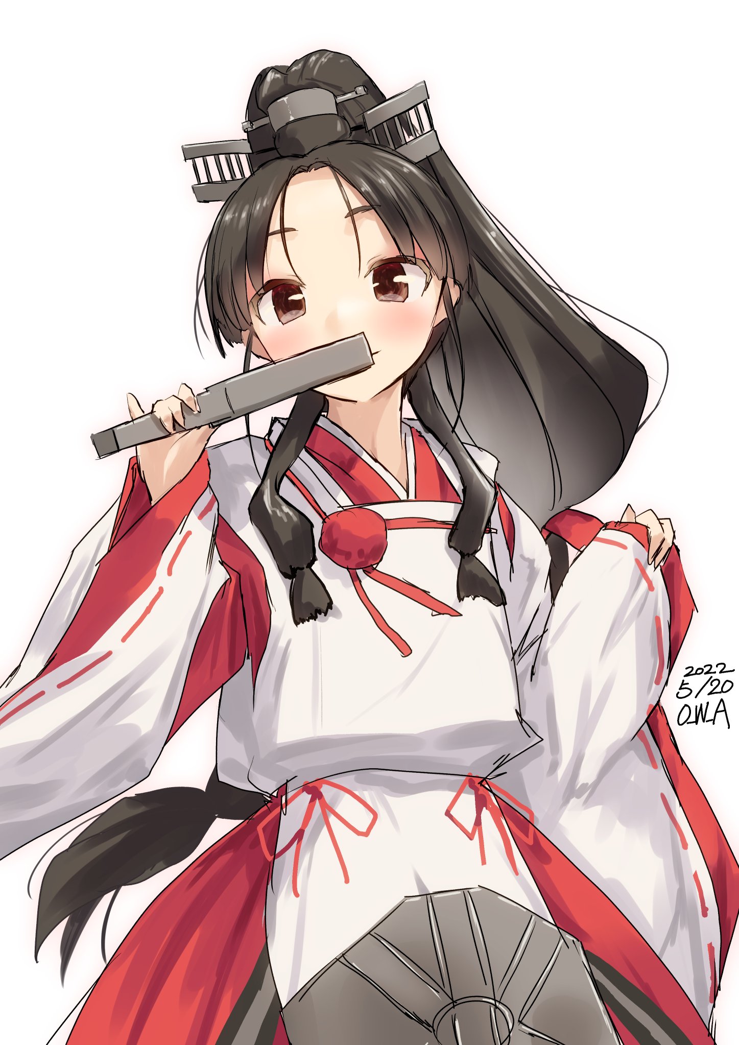 尾和 １ １単艦三重キラ付けが余裕すぎて笑いを隠す日進 艦これ版深夜の真剣お絵描き60分一本勝負 艦これ版真剣お絵描き60分一本勝負 25 T Co Wkw8vktiup Twitter