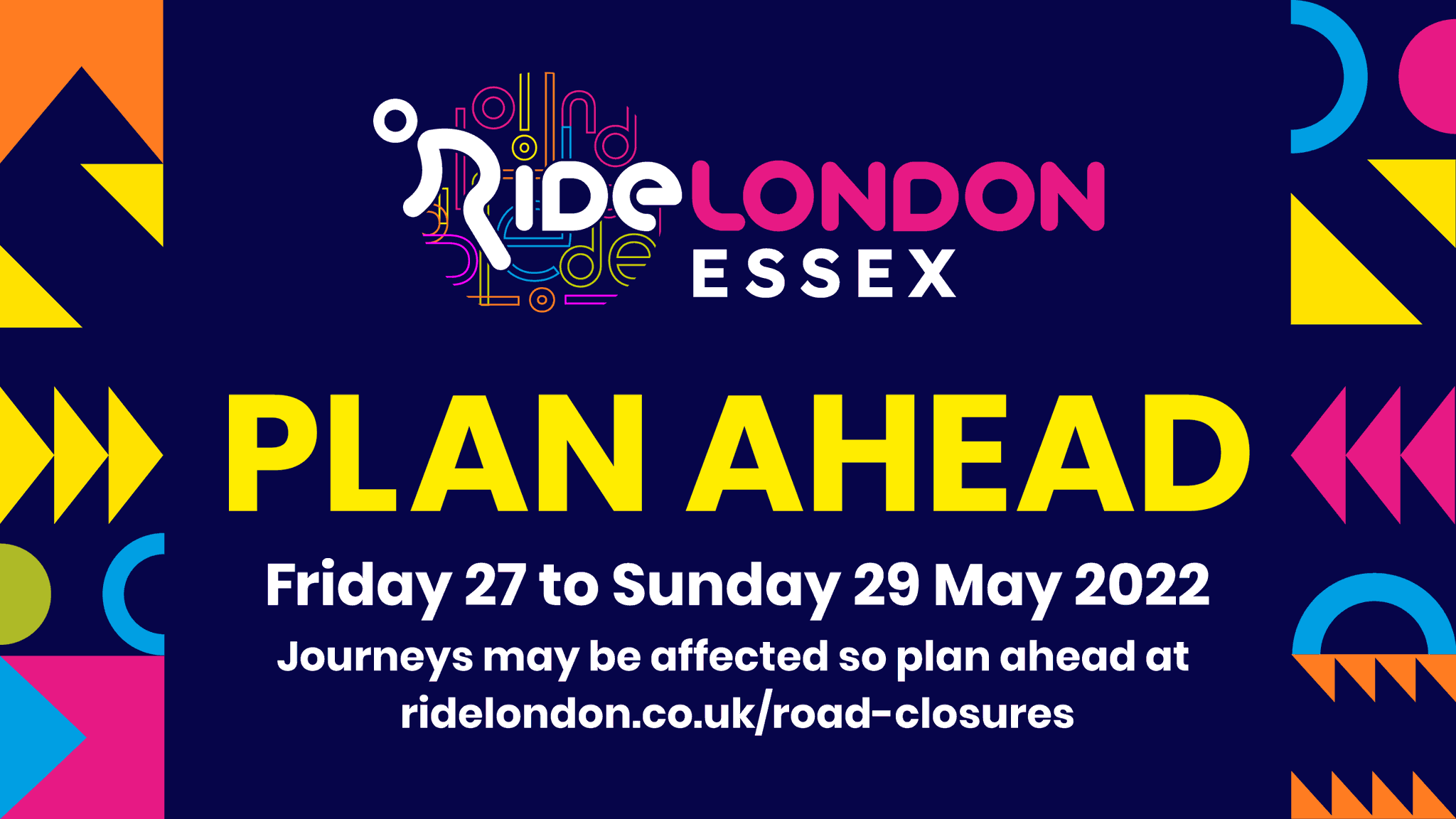 Essex County Council on Twitter "From Friday 27 to Sunday 29 May there