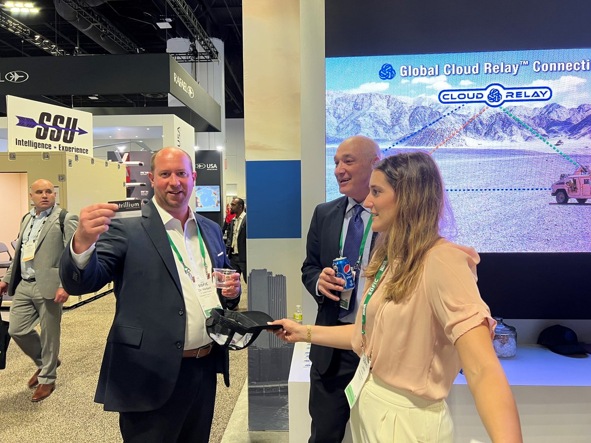 PSWaveRelay's tweet photo. We announced the winners to our #SOFIC2022 raffle! Congratulations to @trilliumeng and @PT_Defence! Enjoy! #WaveRelay https://t.co/fBH4XXMkXr