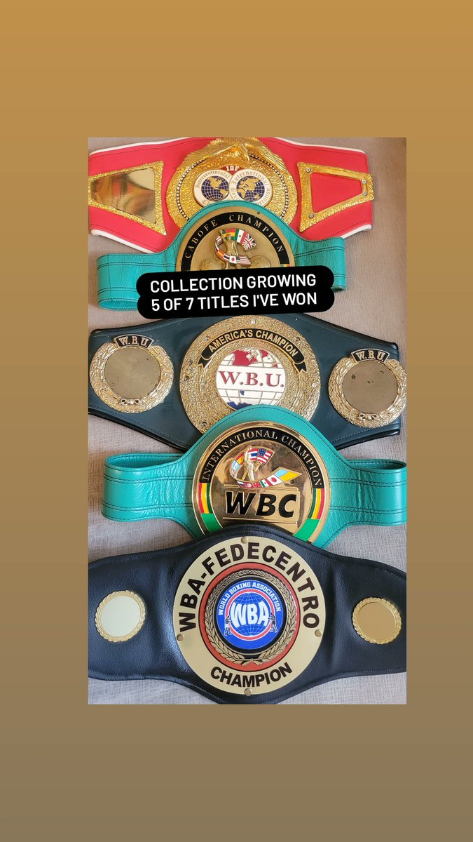 elton_dharry's tweet photo. Looking forward to add the world title to this collection https://t.co/rL46QOWZHz
