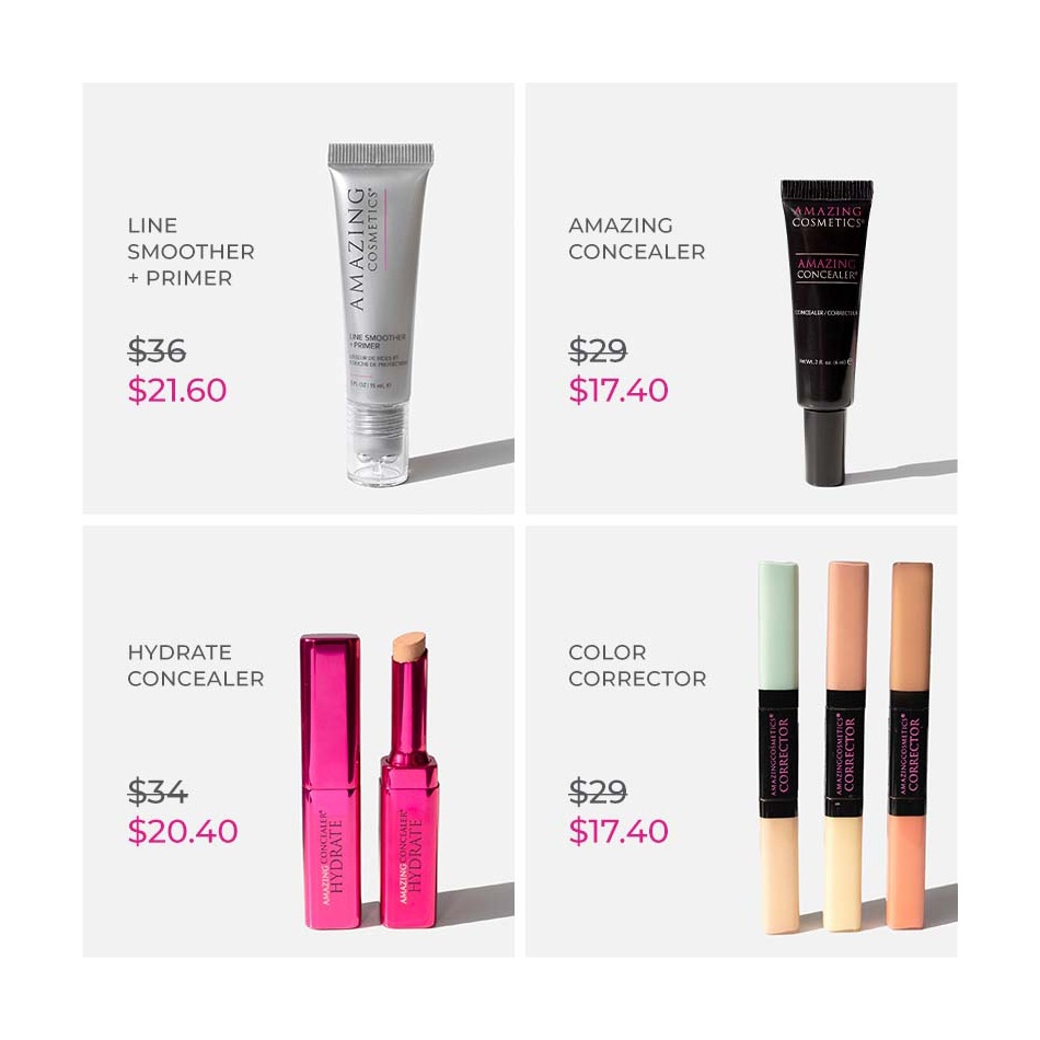 Surprise FLASH SALE! ⚡ Today only, we're giving you 40% OFF sitewide! Apply the code FLASH40 at checkout. Ends at midnight!⁠
amazingcosmetics.com/collections/sh…