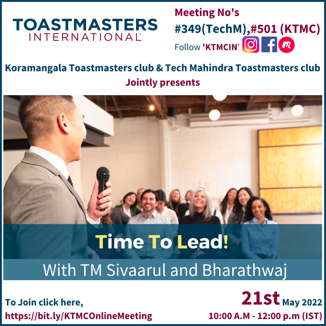 TechMahindra Bangalore Toastmasters Club tweet media