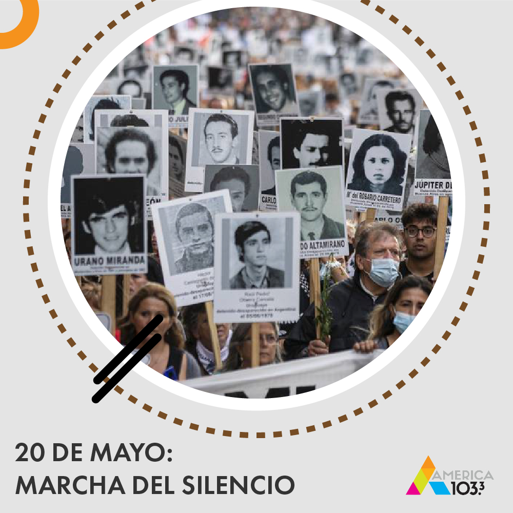 Este viernes 20 de mayo, en varias ciudades del país, se realiza la 27ª Marcha del Silencio bajo la consigna: “¿Dónde están? La verdad sigue secuestrada. Es responsabilidad del Estado”
.
#MarchadelSilencio2022