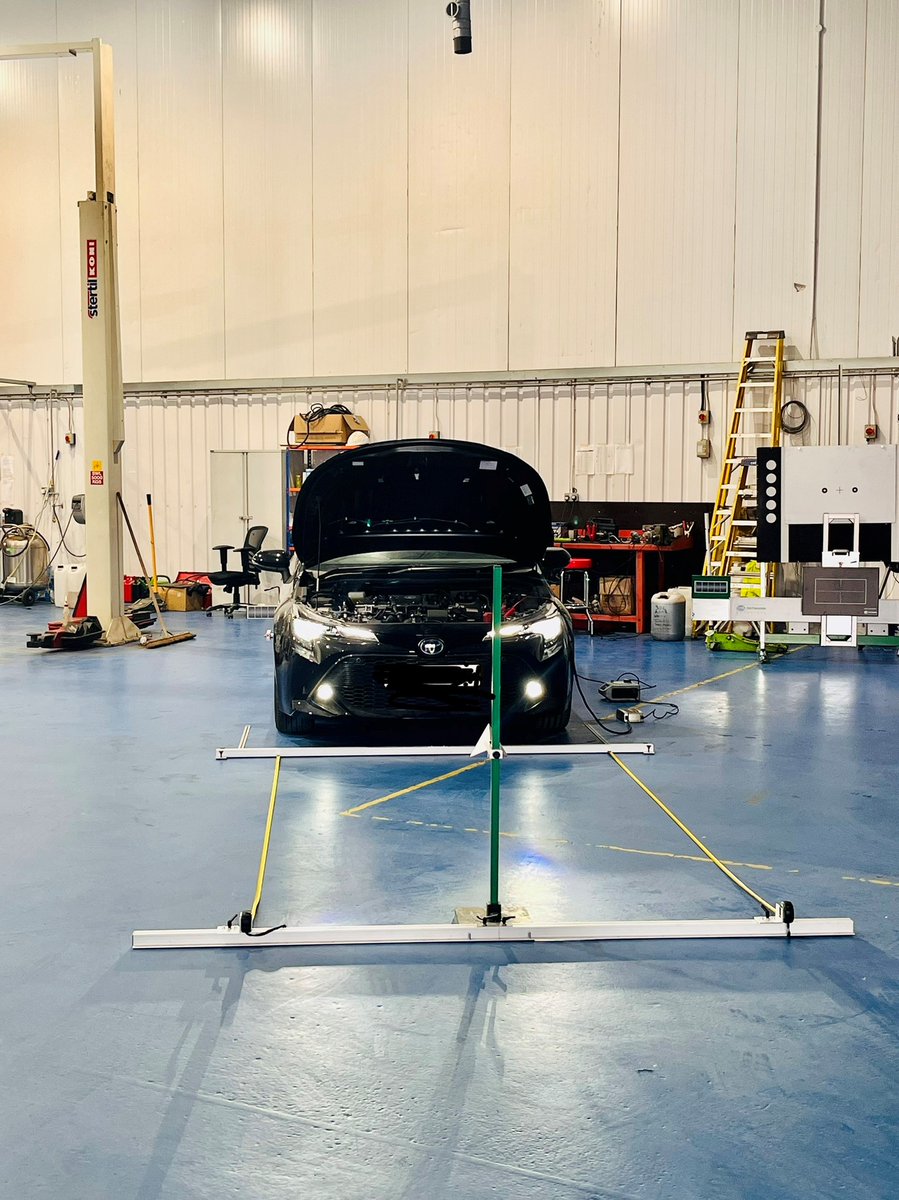 cfmotoring's tweet photo. Another busy day in the CF garage for our ADAS specialist. Some images of his last ADAS calibration for today. 
#adas #technology https://t.co/wXkkjnWVFN
