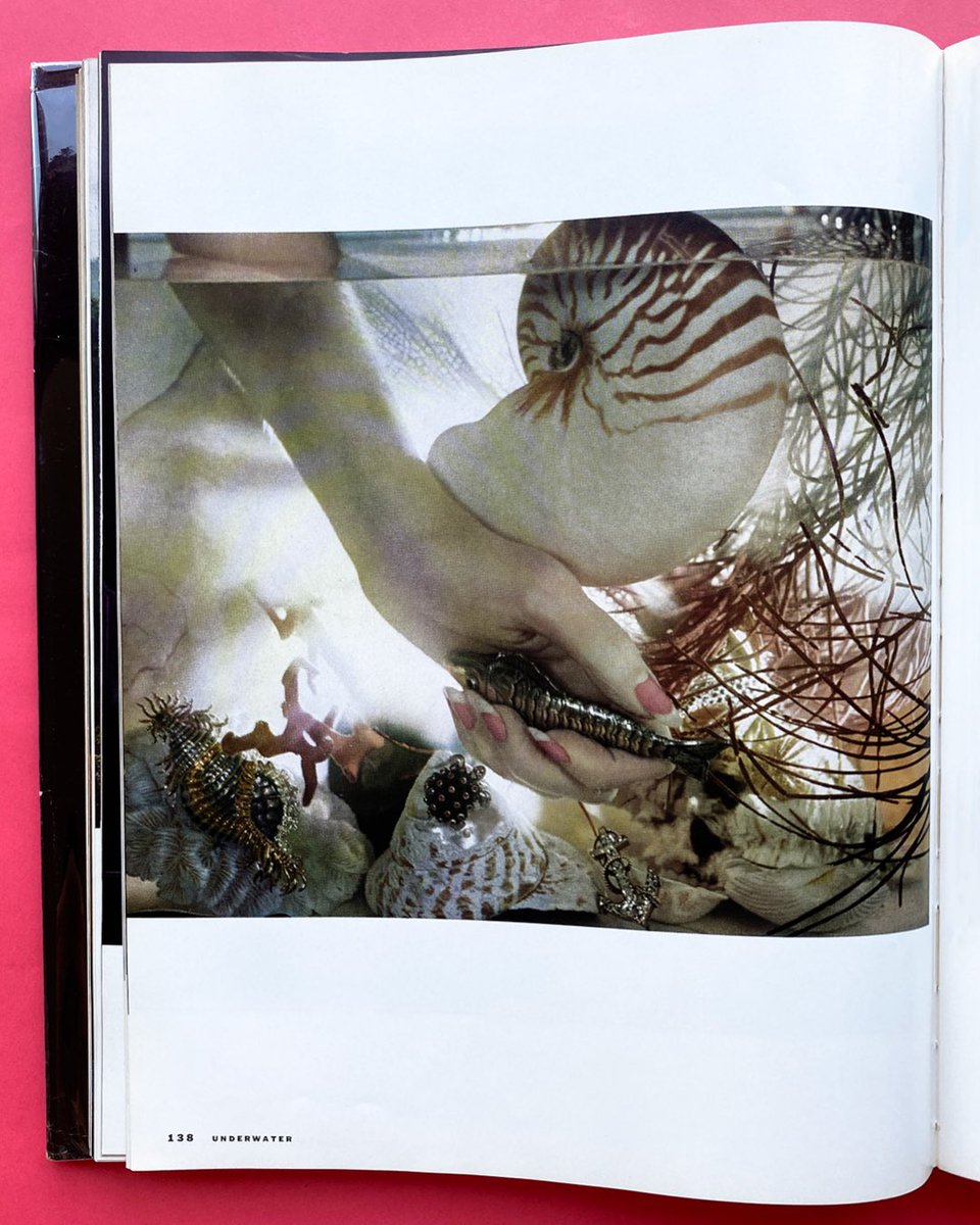 acnestudios's tweet image. #FromtheLibrary: The Art and Technique of Colour Photography by Alexander Liberman

This 1951-published book – edited by Alexander Liberman, Condé Nast’s then-art director – collates the work of seminal mid-century photographers.