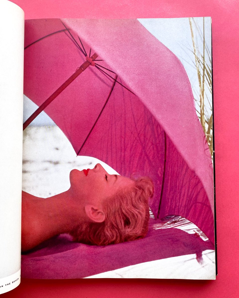 acnestudios's tweet image. #FromtheLibrary: The Art and Technique of Colour Photography by Alexander Liberman

This 1951-published book – edited by Alexander Liberman, Condé Nast’s then-art director – collates the work of seminal mid-century photographers.