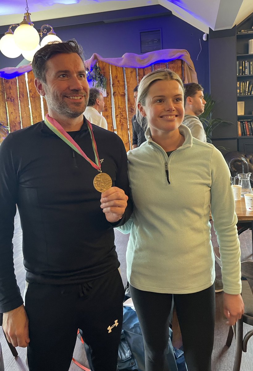 A big thank you to former Olympian Stephen Martin MBE <a href="/samhockeygold/">Dr Stephen Martin MBE OLY</a> who spoke to us about leadership &amp; team building at our <a href="/fleishmanIE/">FleishmanHillardIE</a> team away day! And a great opportunity to hold an Olympic medal🏅☺️