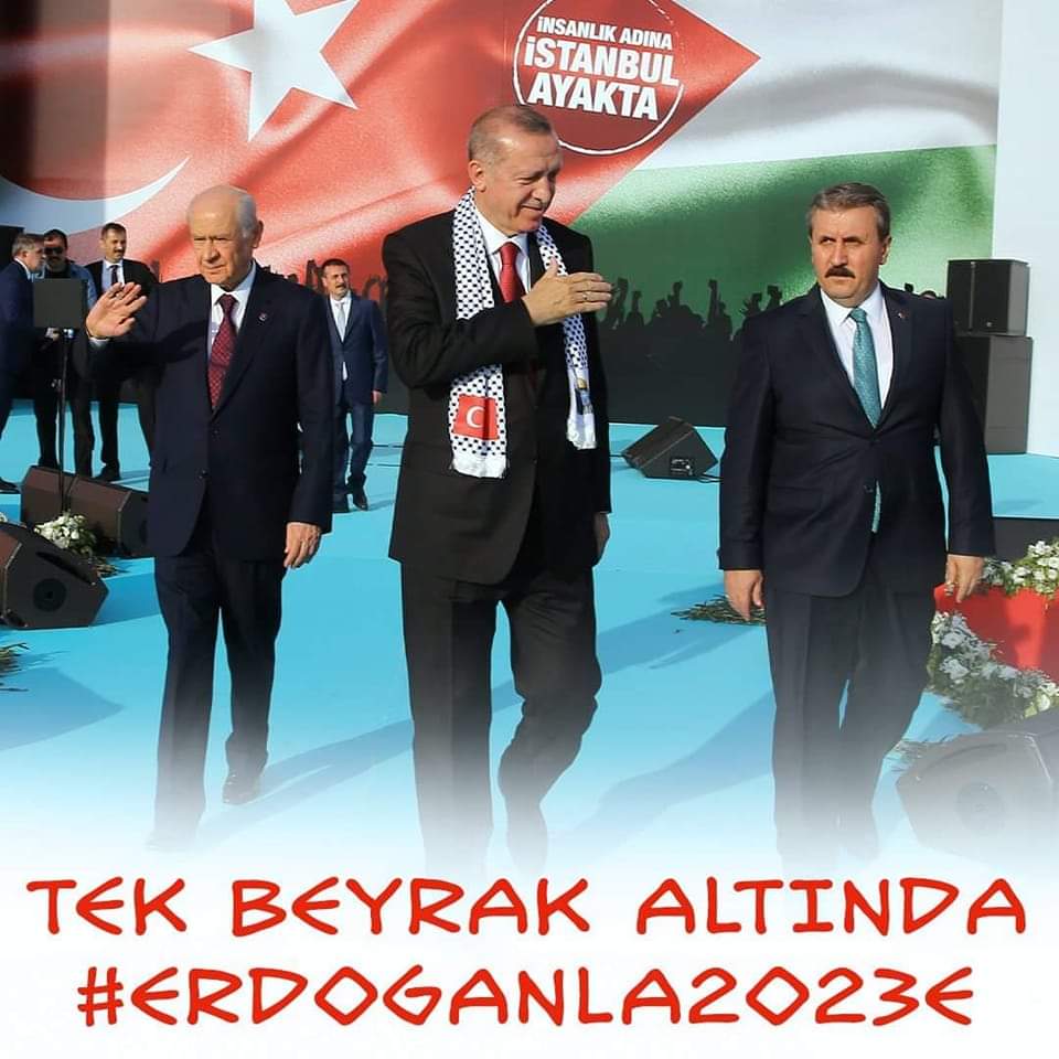 UZUN ADAM dediler,
YALNIZ ADAM dediler,
Hatta TEK ADAM dediler.
Ama hep ADAM dediler!

TEK BAYRAK ALTINDA 
#ERDOĞANLA2023'E