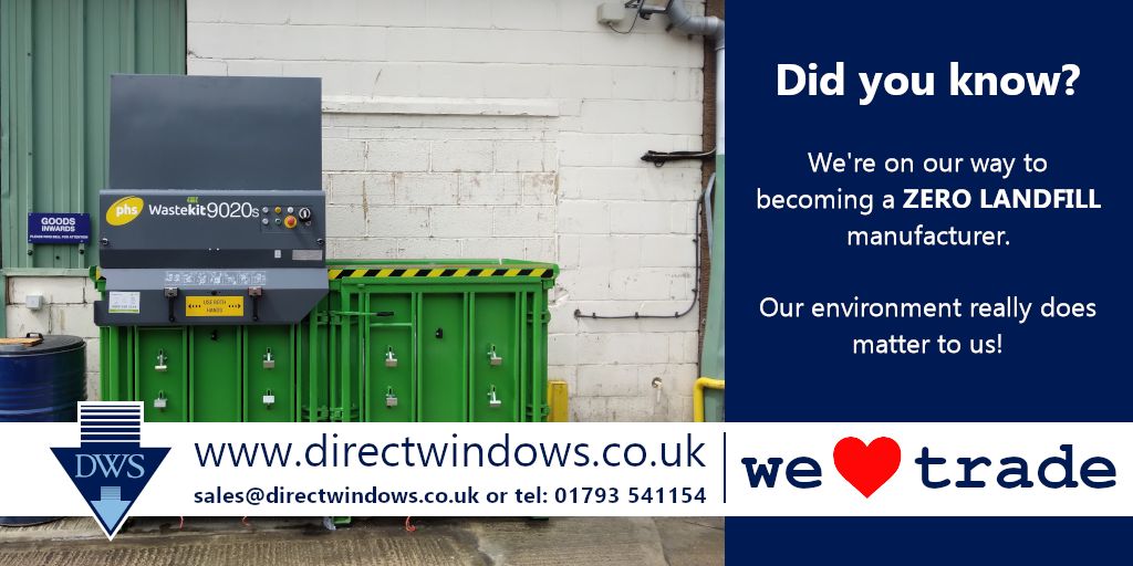 Installed this week at DWS. Our new baler is helping us to become greener. This enables us to recycle all cardboard and plastic that comes through the factory. #welovetrade #phs #cardboard #recycle