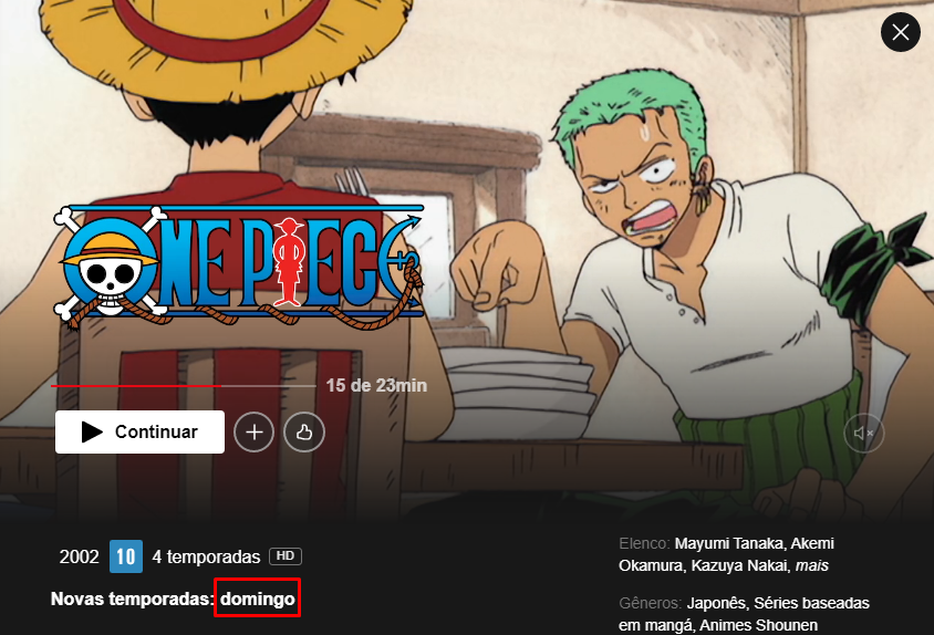 QUANDO SAI A 5° TEMPORADA DE ONE PIECE NA NETFLIX? [SKYPIEA DUBLADO] 