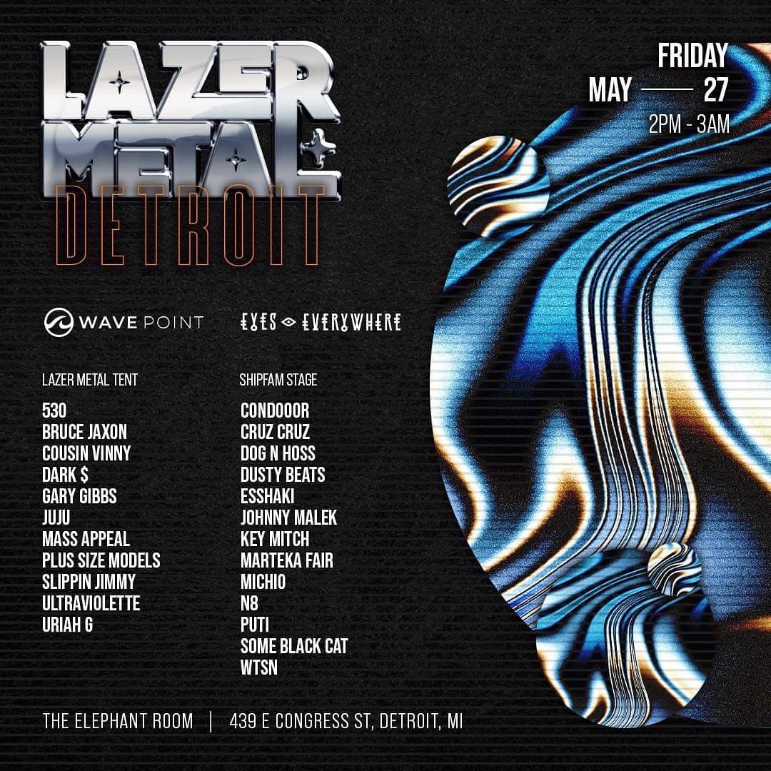 So excited for all of our friends at EDC LV and we plan on working out 🍑 off to get there next year but we’re set prepping for Detroit next weekend. Here’s where you can catch us