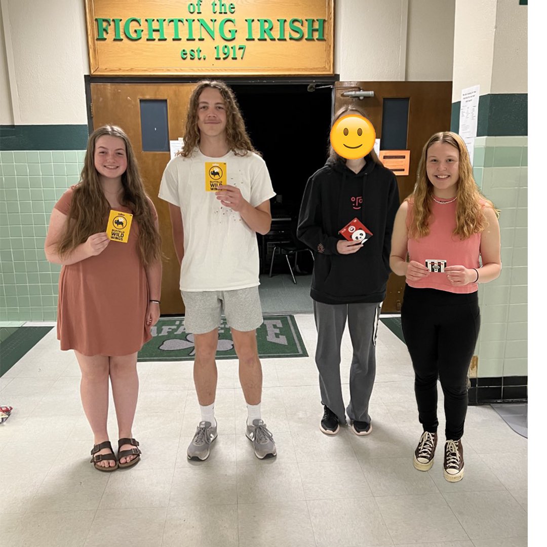 Lafayette High School (@lhsirish) on Twitter photo Attendance matters! Congrats to today’s lucky winners of our attendance gift card drawings! Rayna, Drake, Monterey, and Lily know the importance of showing up every day. Thank you, Irish! 💚☘️ <a href="/comebacksjsd/">@ComebackSJSD</a> Attendance matters! Congrats to today’s lucky winners of our attendance gift card drawings! Rayna, Drake, Monterey, and Lily know the importance of showing up every day. Thank you, Irish! 💚☘️ <a href="/comebacksjsd/">@ComebackSJSD</a>
