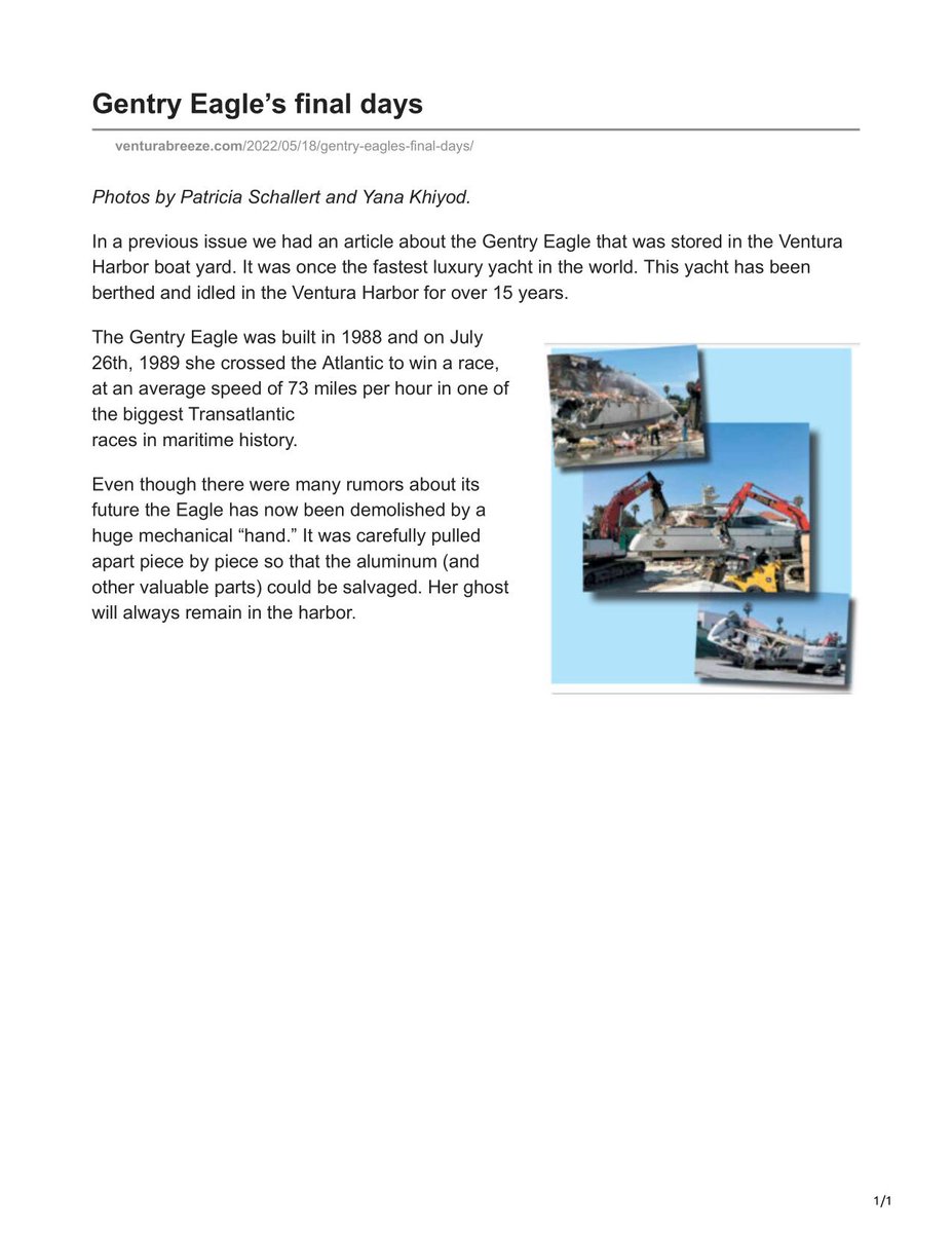 GentryEagle's tweet photo. Gentry Eagle mentioned in Ventura Breeze Newspaper. #GentryEagle #Ventura #VenturaBreeze #Newspaper https://t.co/ObOrip0hsC
