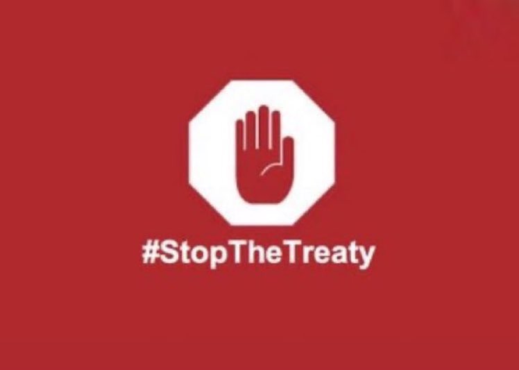 From ‘wash your hands’ and ‘three weeks to flatten the curve’ to a global pandemic treaty that gives unelected technocrats the power to supersede laws in 194 countries. 
#StopTheTreaty