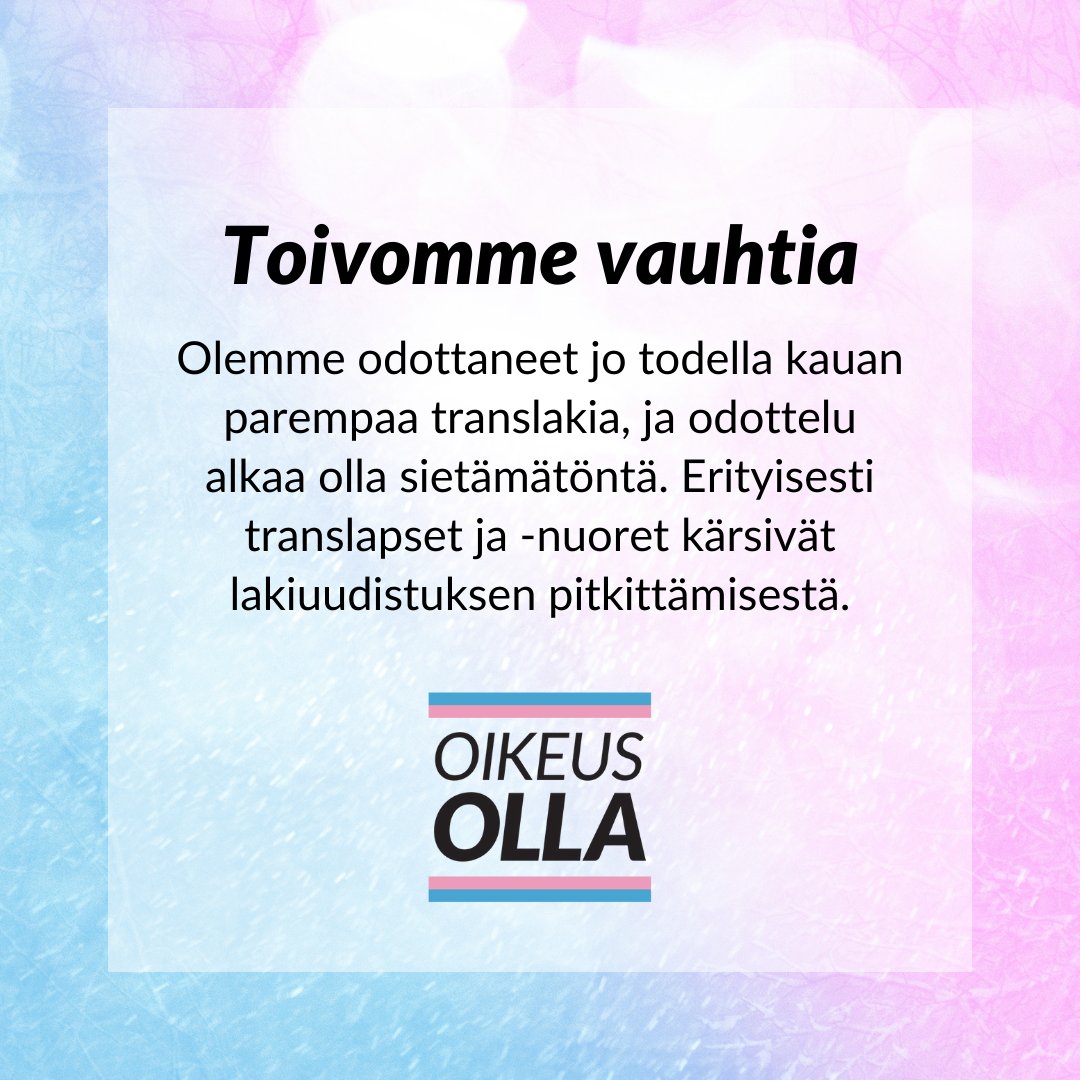 Oikeus olla tweet media