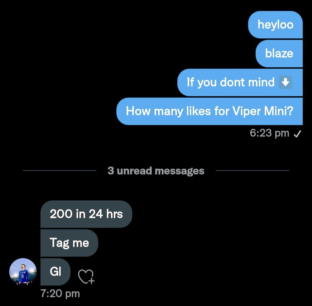 Flameorz's tweet image. 200 Likes in 24 Hrs @Blazefnx_ gets me Razer Viper Mini...
Lets make it happen Guys! ✌
Every like and RT appreciated by ❤