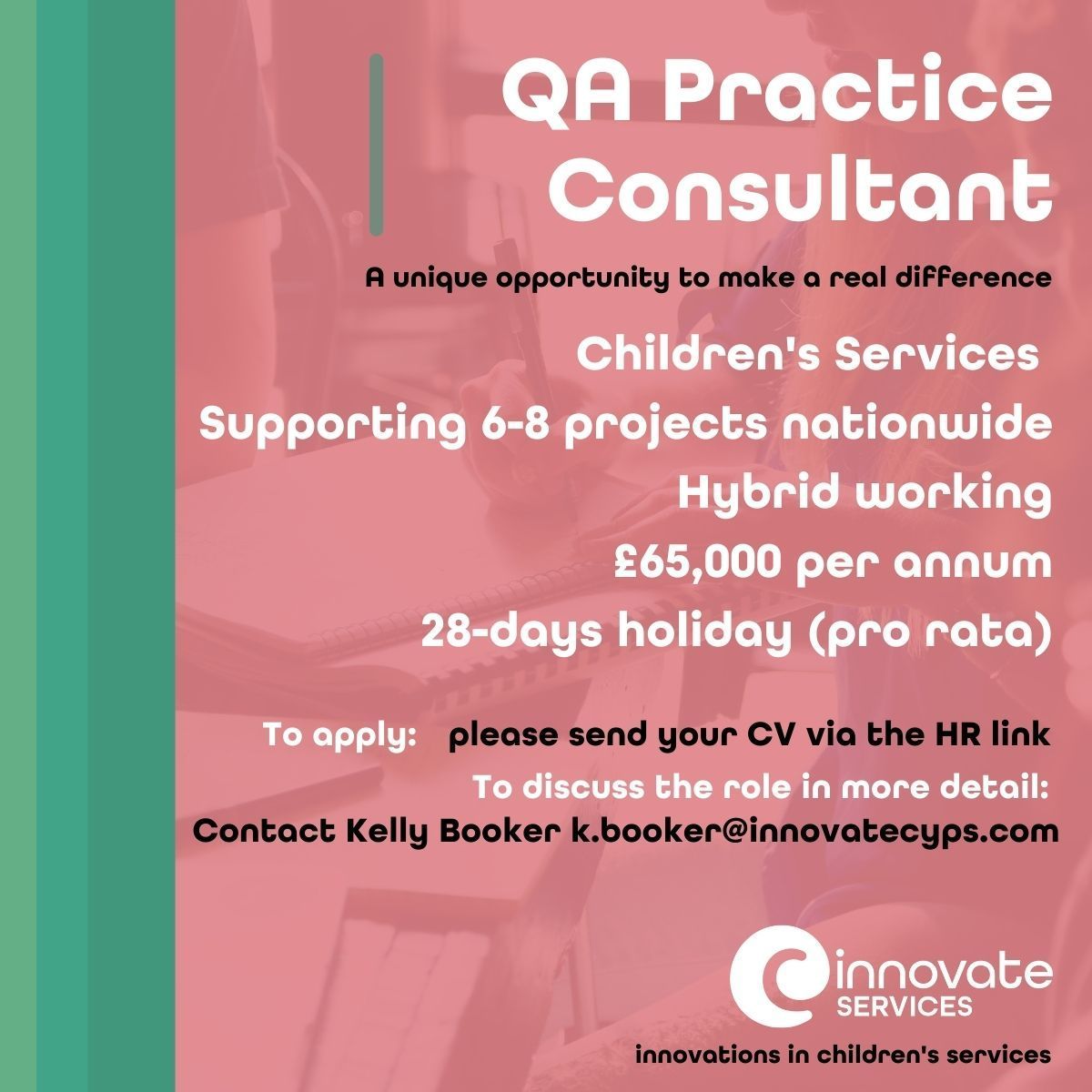 WE'RE HIRING! 📢 Innovate are looking to recruit Practice Consultants into our Practice Academy. This exciting new role offers a highly competitive salary of £65,000 p/a, alongside a 28-day holiday allocation. For full details or to apply, please visit: bit.ly/practice-consu…