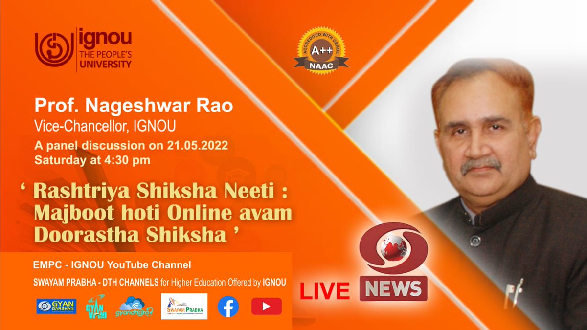 A Panel Discussion on Rashtriya Shiksha Neeti