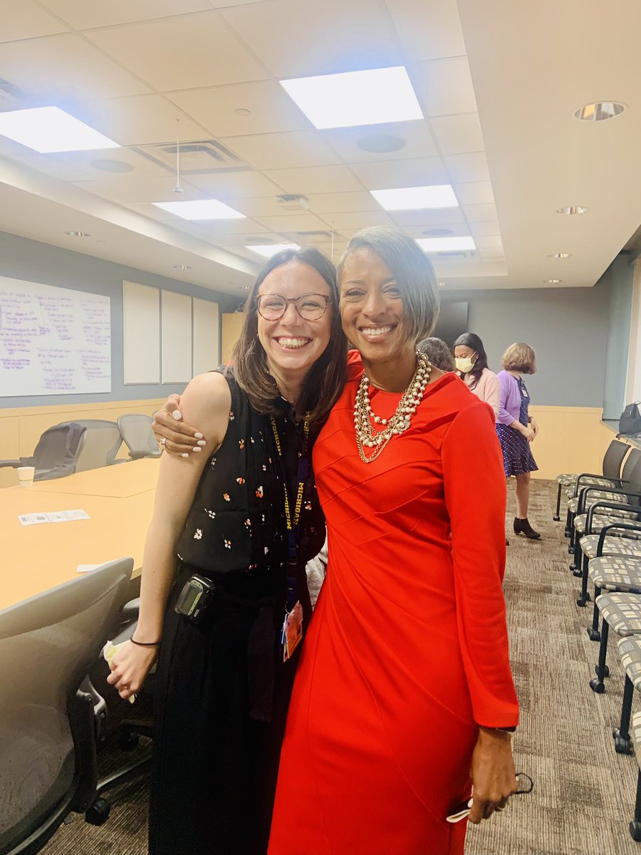 The BEST morning talking all things learning climate, mentorship, communication, inclusion (and of course electrolyte perturbations) with @gradydoc 🤩 THANK YOU for sharing your time with @UMichIMRes #shero