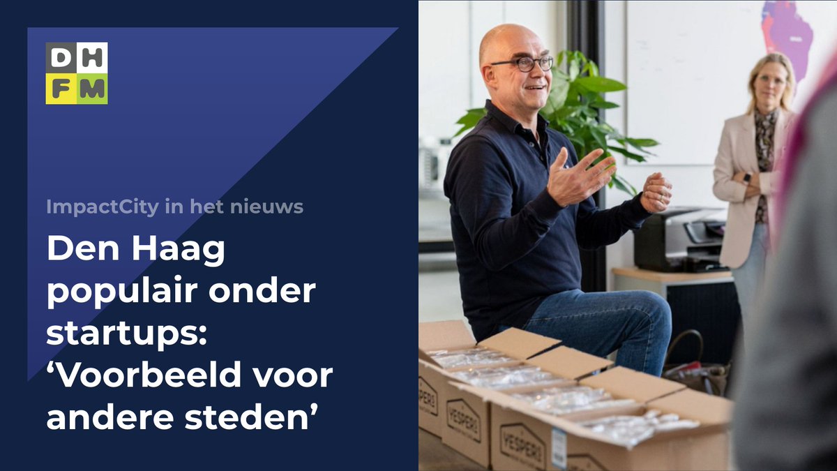 Den Haag is een interessante stad voor startups, schrijft Den Haag FM vandaag. Aanleiding voor dit mooie bericht zijn de resultaten van #ImpactCity over 2021, die deze week door de Gemeente Den Haag zijn gepubliceerd. denhaag.raadsinformatie.nl/modules/13/Ove…