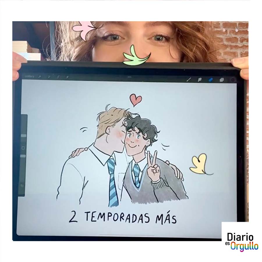 DiarioEsOrgullo's tweet photo. CONFIRMADO 

¡Heartstopper tendrá 2 temporadas más! 🏳️‍🌈 https://t.co/P2WQjPKZ7F