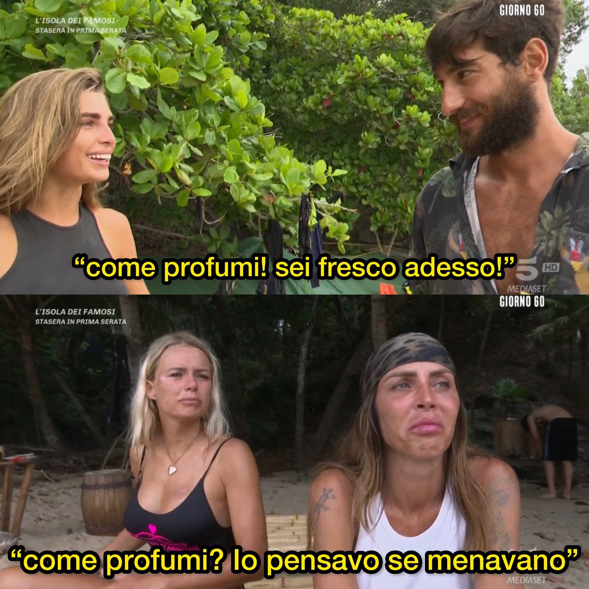 trashbiccis's tweet photo. Guendalina grazie di esistere #Isola https://t.co/XaM6y7AMzf