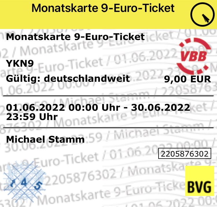 Ich habe tatsächlich gerade ein DIGITALES 9-Euro Monatsticket für GANZ Deutschland gekauft! Ich weis nicht welcher Satzteil mich am meisten begeistert!!! 😍

<a href="/BVG_Kampagne/">Weil wir dich lieben</a> @BMWK