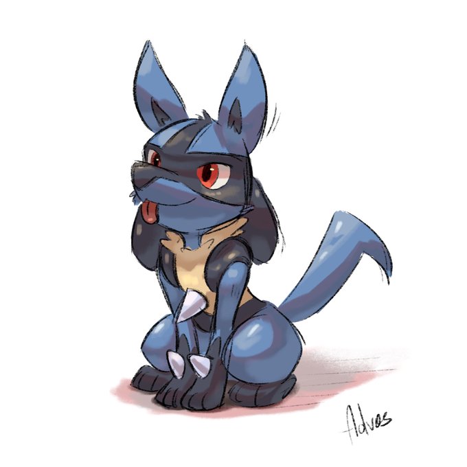 「lucario」のTwitter画像/イラスト(新着))