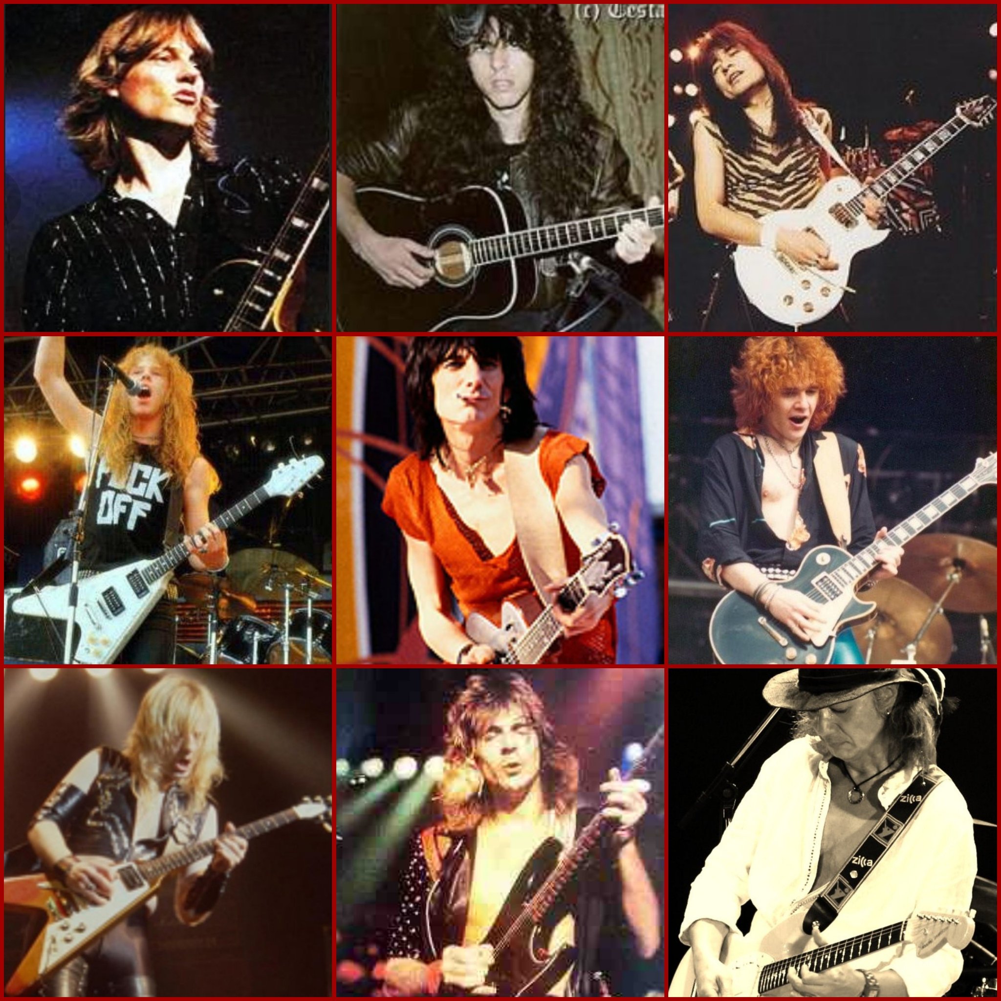 鉛の飛行船 私を構成する9枚 人 ギタリスト編 ジミー ペイジ マイケル シェンカー マーク リール リッチー ブラックモア エース フレーリー アンガス ヤング ランディー ローズ ジョニー ラモーン エドワード ヴァン ヘイレン T Co