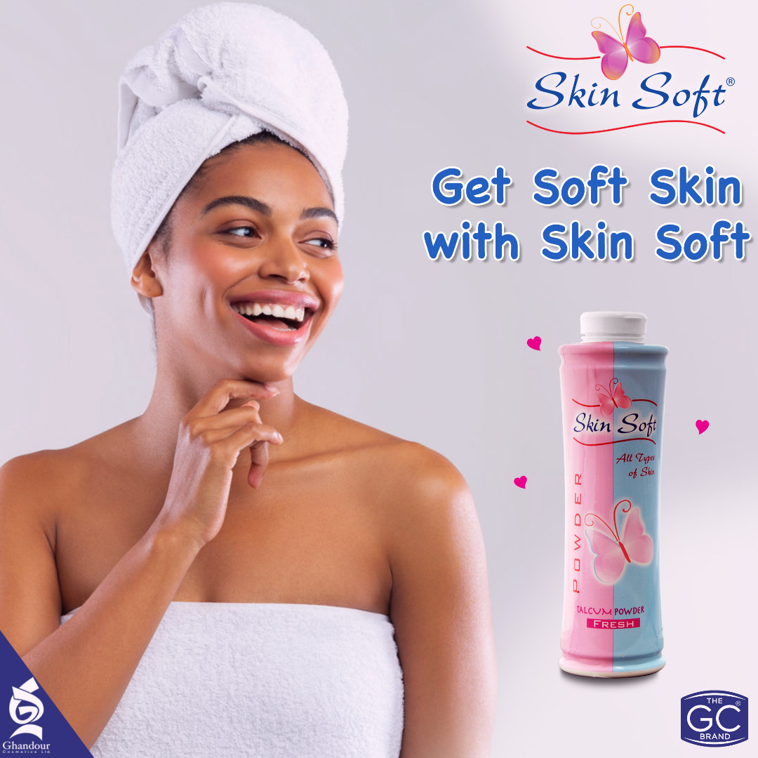 GhandourGhana's tweet photo. Pamper your skin with Skin Soft. 💕
#SkinSoft
#Skincare
#GhandourCosmetics https://t.co/v4UBJifSdM