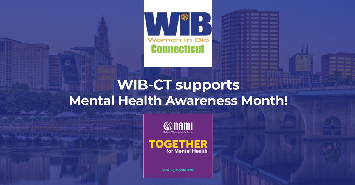 WomenInBioCT's tweet photo. #DYK May is Mental Health Awareness Month? #Depression is twice as prevalent in women as men. #WIBCT champions mental health today and every day!
Learn more from @NAMICommunicate: https://t.co/uc6s19PFSm
#MHAM #Together4MH #WIBMembers https://t.co/y3zq15VKFF