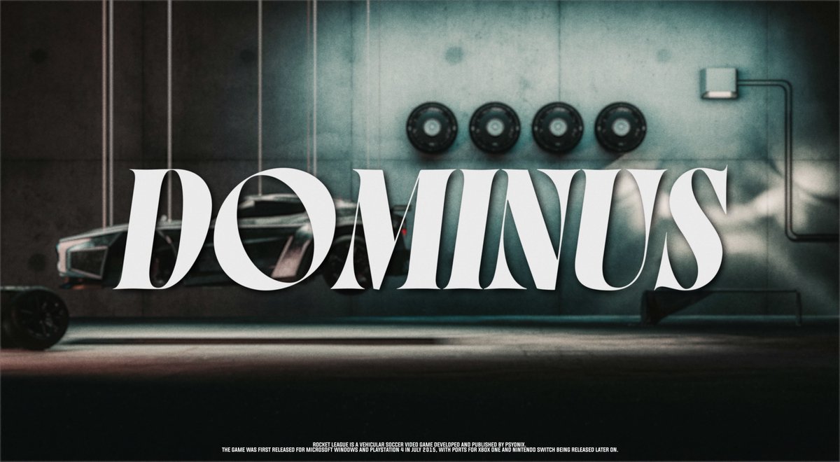 dominus

probably one of my favorite renders i've ever done
would mean the world if this reached <a href="/RocketLeague/">Rocket League</a> so impressions are welcome