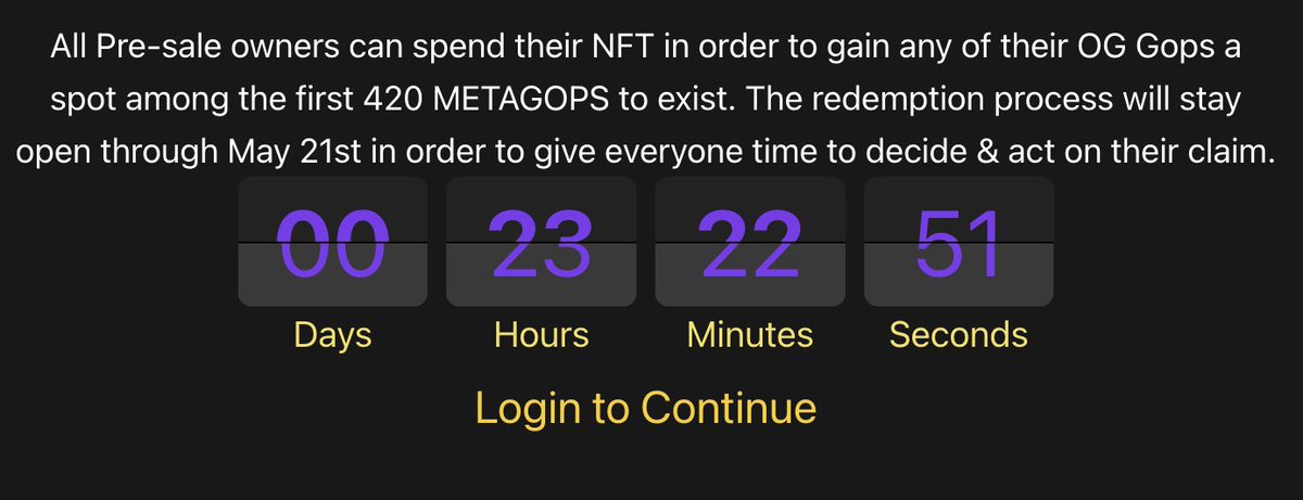 Gopnikz's tweet photo. GM

Under 24h remain to submit your pre-orders for METAGOPS!

👉 https://t.co/WoX4j5Tjgr 🌬️

Only 99 Pre-orders left unclaimed! https://t.co/lkob5fySaq