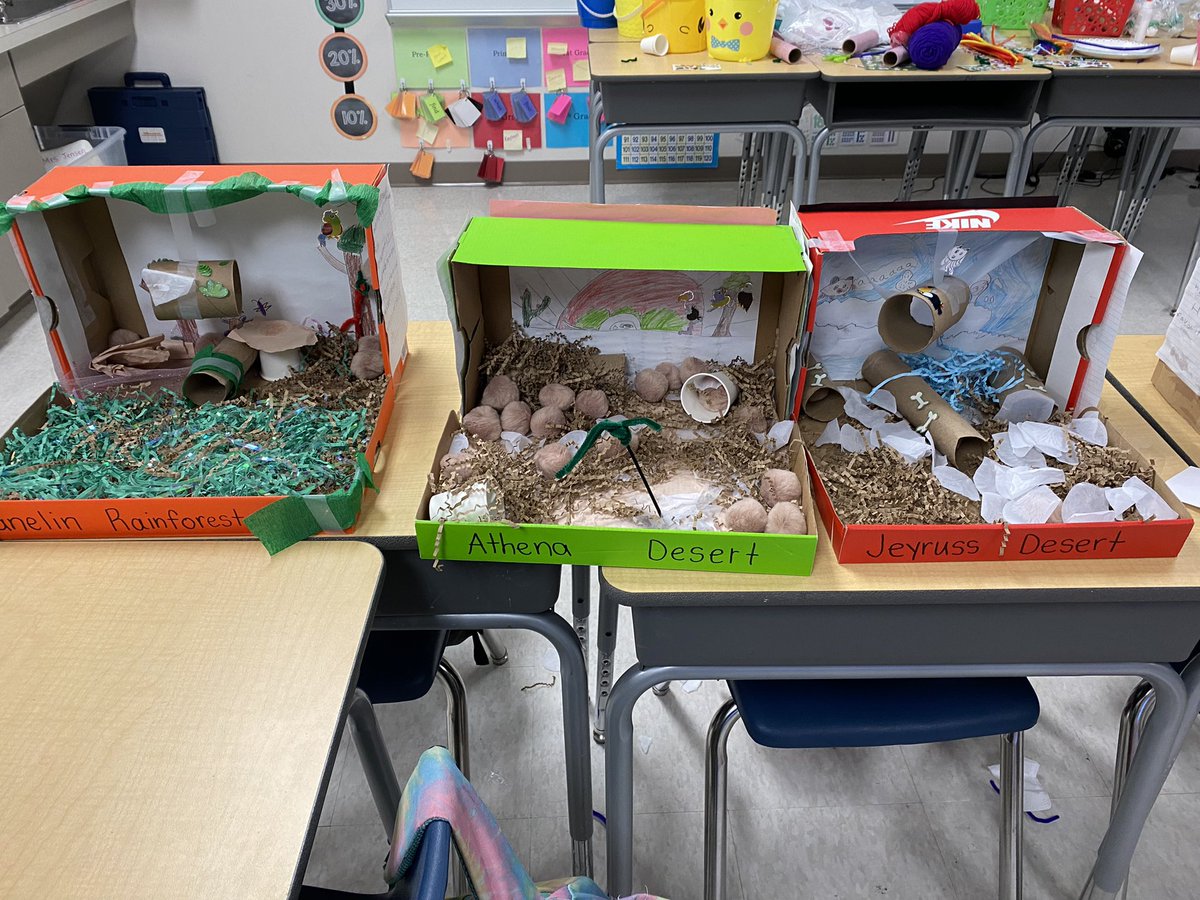 All Cardinal scholars in grades k-5 participated in One Book, One School and read the story “The World According to Humphrey”. These scholars created a new habitat for Humphrey! Using their knowledge of Science, Writing, and Mathematics, they created a 3D habitat for him!