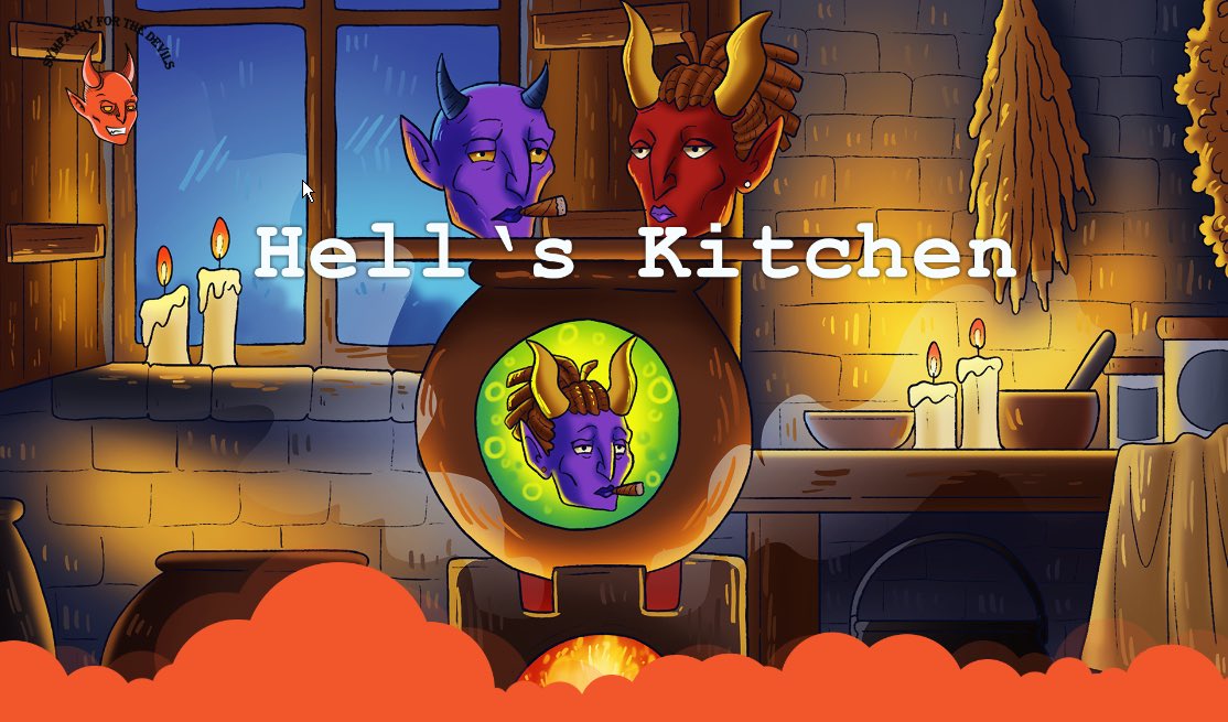 🔥 Hell’s Kitchen Returns! 🔥

 One of our most successful utilities is about to return for round 2!

Hell’s Kitchen allows you to ‘cook’ two devils into one while picking which traits to keep from both

Show us in the replies which devils you will be cooking first 👀