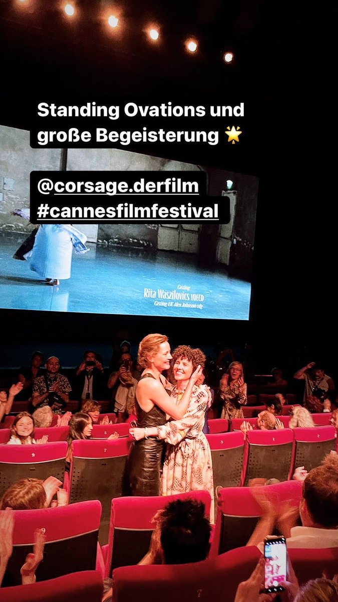 [Updates] Vicky Krieps at the world premiere of CORSAGE today in Cannes

#VickyKrieps #Corsage #Cannes2022 
(cr: veronicakauphasler)