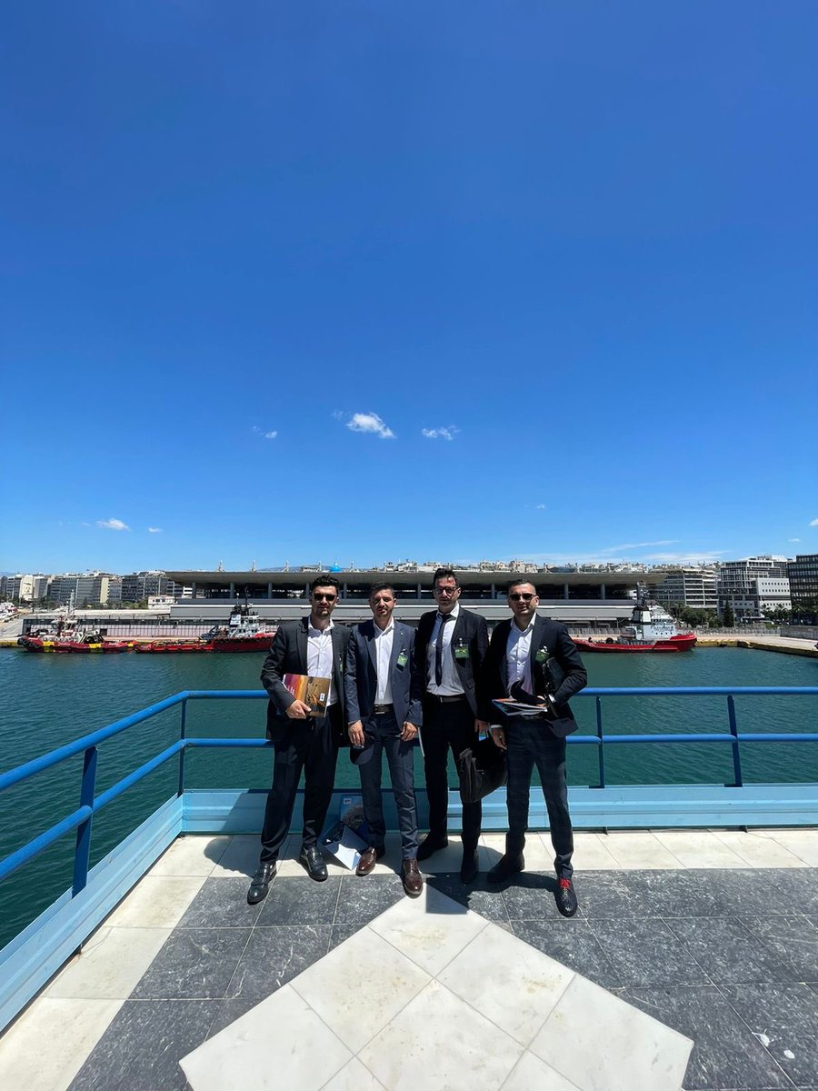 CentreCEMA's tweet photo. Moments of @DurresPort ⚓️representatives during the workshop for #WesternBalkanMaritimePorts on "Greenings of ports including alternative fuel projects as for TEN-T Regulation 1315/2013" 📍#PireausPort
@EUWB6_TCT @CentreCEMA
#GreenPorts #FuturePorts https://t.co/TdVCtQOhCs