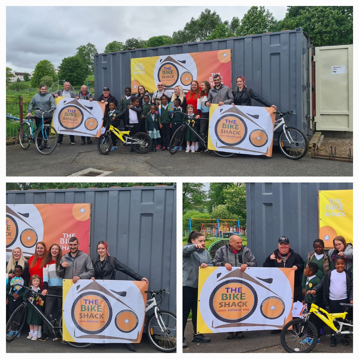 TrustConnect's tweet photo. A great day with the established #BikeShack (Baillieston/Kaldis) officially joining #TeamConnect and launching at Connect Centre #wellhouse
Dr Bike aka Bob will be providing repairs, maintenance and lessons weekly! Watch this space ππ
#DrBike #cycling #community π²π΅ββοΈπ΄ββοΈ https://t.co/TMiF2mTWqw