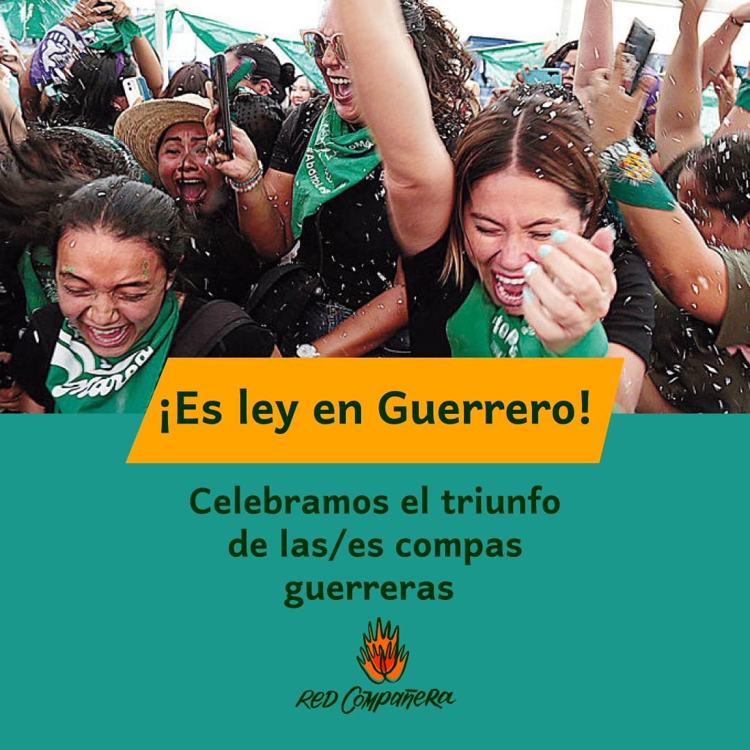 🇲🇽🔥Celebramos la victoria de las/es compas en Guerrero y nos llenamos de fuerza feminista para seguir luchando en todas nuestras regiones por el derecho a decidir sobre nuestras vidas y nuestros cuerpos. 
💚¡Aborto legal ya!💚
📷 Agencia EFE
#Guerrero #México #AbortoLegal