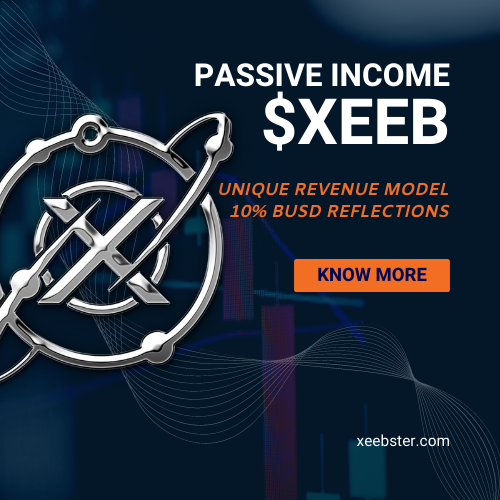 XEEBster_Token's tweet photo. Because it's $XEEB! π
#xeebster #xeeb #Revenuetoken #BUSD #investment #blockchain #Passiveincome #crypto #BSCGems #altcoin https://t.co/n8AtYnFDWm