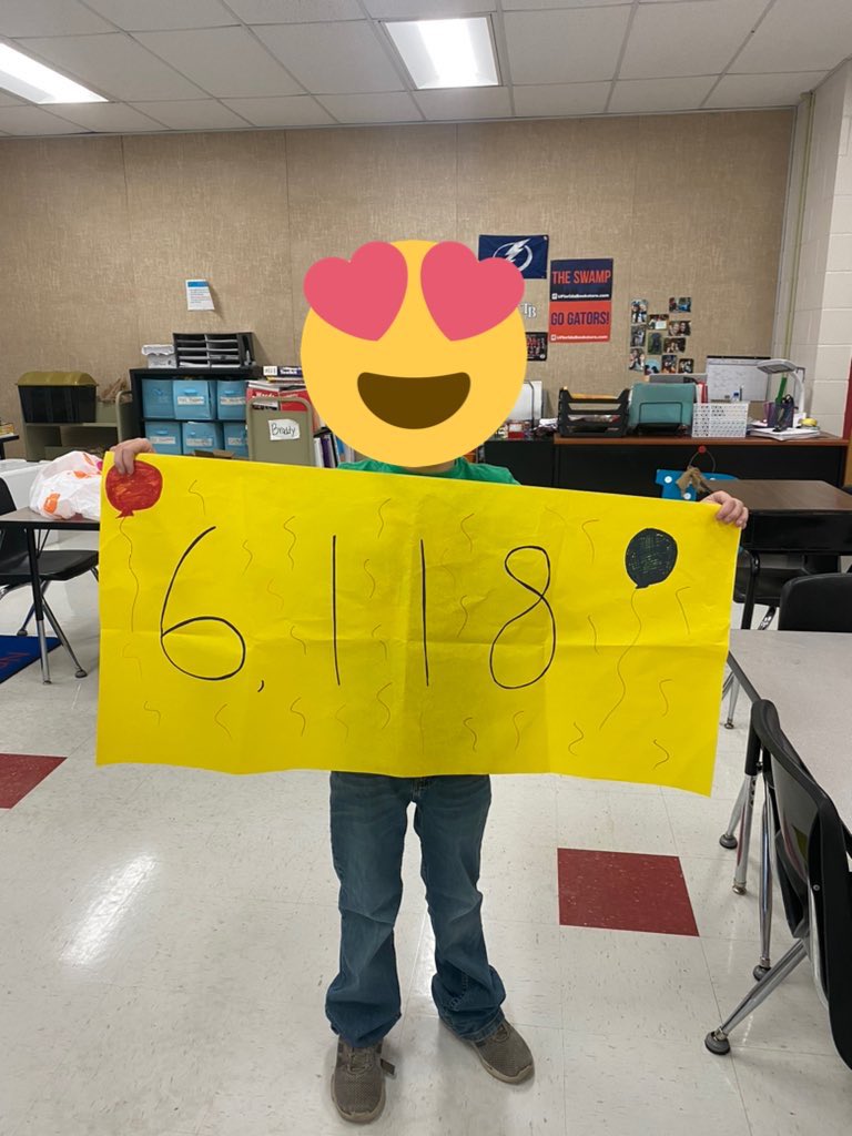 mrs_eftink's tweet photo. 6,118 pages read by my students since April 4. 1,759 pages read by this this one student! #readingcontestwinner. #tacobelllunchwithme. #proudofallofmystudents #pinecrestelementary #hcps #learningally https://t.co/v2du2qv51D
