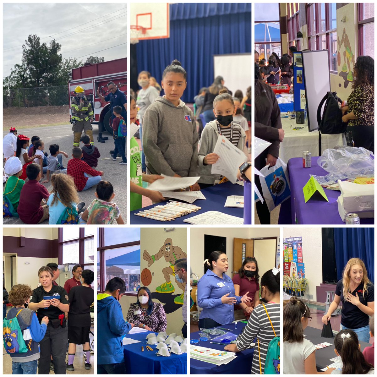 YsletaES's tweet photo. #careerday  Thank you to all our presenters for coming out to talk to our students!!  @NormaOsuna9 @BrendaChR1 @_IreneAhumada https://t.co/sdvqLOEF4R