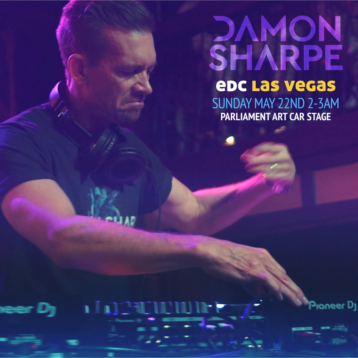 Happy Friday!! 🎶
Get ready <a href="/EDC_LasVegas/">EDC Las Vegas</a> for the premiere of the single "Hollaback Girl" on the Parliament Art Car Stage hosted by <a href="/InsomniacRadio/">Insomniac Radio</a> 

Presave the single at:
 
presave.io/t/hollaback-gi…

<a href="/damonsharpe/">Damon Sharpe</a> 
#EDCLV2022