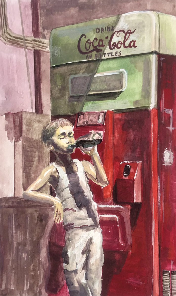 A close up of my new painting! Soon - in my shop! There will also be a wallpaper for your phone!